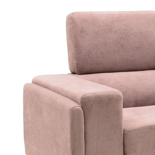 3 seater sofa Shea DIOMMI fabric rotten apple-inox 198x80x87cm 3 seater sofa Shea DIOMMI fabric rotten apple-inox 198x80x87cm