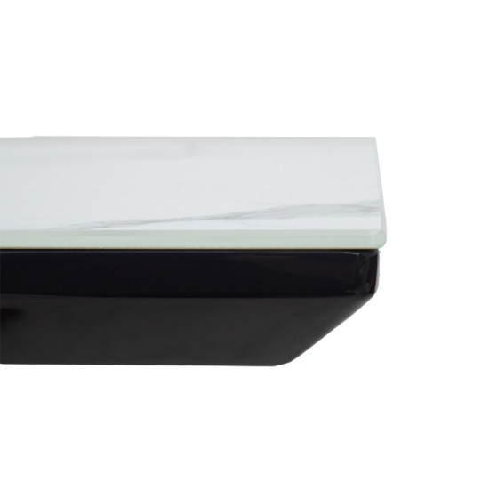Трапезна маса разтегателна Palan 160-200x80x77 сиво черно DIOMMI 101-000036