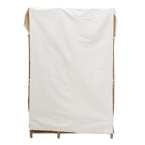 Гардероб Jael 110x40x170 екрю/естествен бамбук DIOMMI 141-000023 Гардероб Jael 110x40x170 екрю/естествен бамбук DIOMMI 141-000023