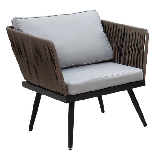 Комплект маса и столове Ciel 110х60х41 73.5x71x73 138x71x73 черен метал/кафяв ратан DIOMMI 151-000002 Комплект маса и столове Ciel 110х60х41 73.5x71x73 138x71x73 черен метал/кафяв ратан DIOMMI 151-000002