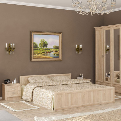 Двойно легло Rebecca 160x200 сонома DIOMMI 173-000033 Двойно легло Rebecca 160x200 сонома DIOMMI 173-000033