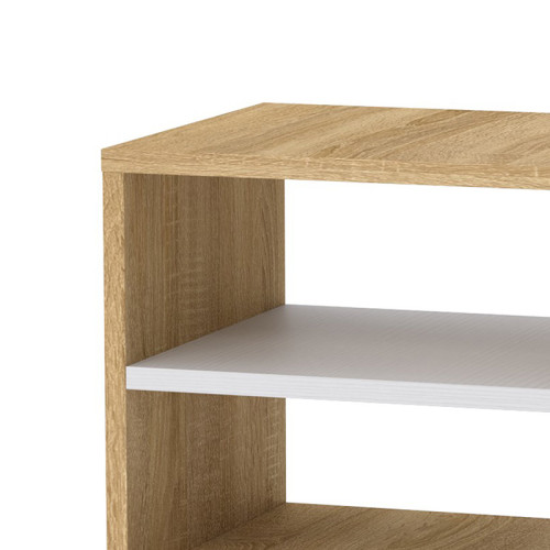 Нощно шкафче Mason 40x32x40 бял/сонома DIOMMI 184-000001