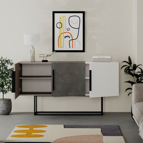 Buffet Estella 150x42x79,5 grey/white DIOMMI 119-001109 Buffet Estella 150x42x79,5 grey/white DIOMMI 119-001109