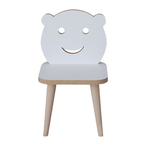 Children's chair Jerry 30x30x52 white DIOMMI 120-000289  Children's chair Jerry 30x30x52 white DIOMMI 120-000289