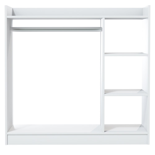 Entrance furniture Ferano DIOMMI white 123.5x35x120cm