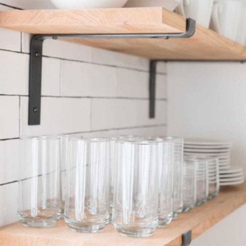 Wall set unit Gravity DIOMMI solid pine wood walnut-natural 75x14x16.5cm Wall set unit Gravity DIOMMI solid pine wood walnut-natural 75x14x16.5cm