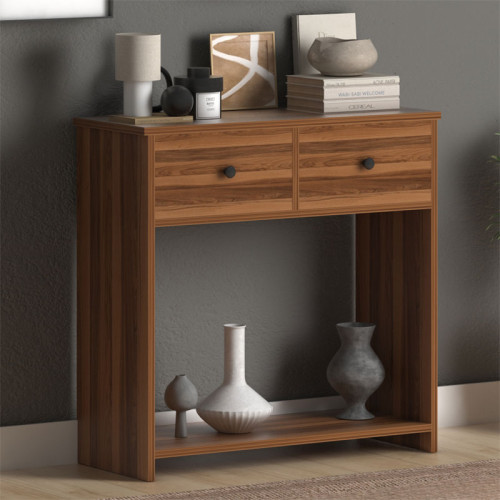 Brecken console 80x35x90cm walnut DIOMMI 185-000082 Brecken console 80x35x90cm walnut DIOMMI 185-000082