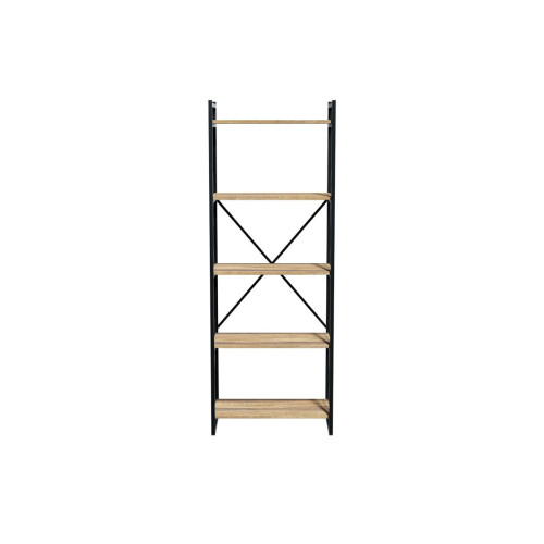 Bookcase Baker 66x34x180 walnut/black DIOMMI 120-000330 Bookcase Baker 66x34x180 walnut/black DIOMMI 120-000330
