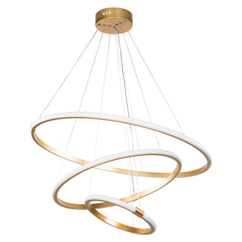 Ceiling light PWL-1156 pakoworld LED 60-80W golden D60x100cm Ceiling light PWL-1156 pakoworld LED 60-80W golden D60x100cm