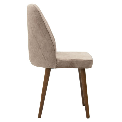 Стол Sofia 49x52x91 сив/бежов DIOMMI 190-000035