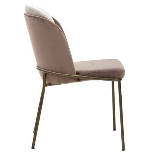 Стол Ermina 54x57x85 кафяв/екрю DIOMMI 190-000016