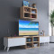 TV set PWF-0606  walnut-white 160x25x34cm