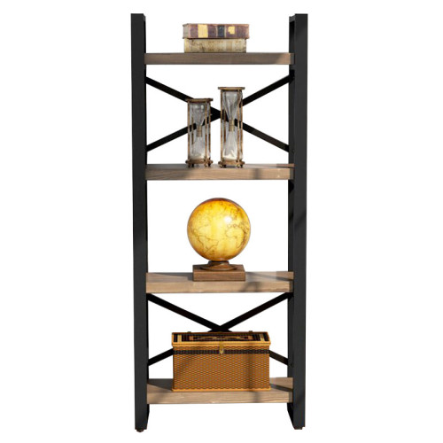 Bookcase Crimson 50x22x150 walnut/black DIOMMI 197-000060 Bookcase Crimson 50x22x150 walnut/black DIOMMI 197-000060