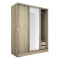 Гардероб Rose 150x59x191 sonoma DIOMMI 043-000118