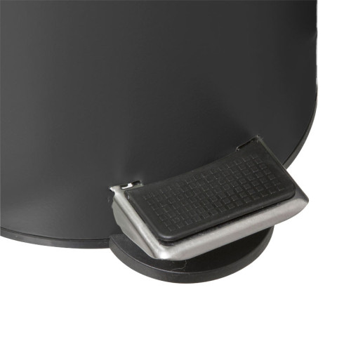 Waste bin 3L Nature pakoworld metallic dark grey- natural Waste bin 3L Nature pakoworld metallic dark grey- natural