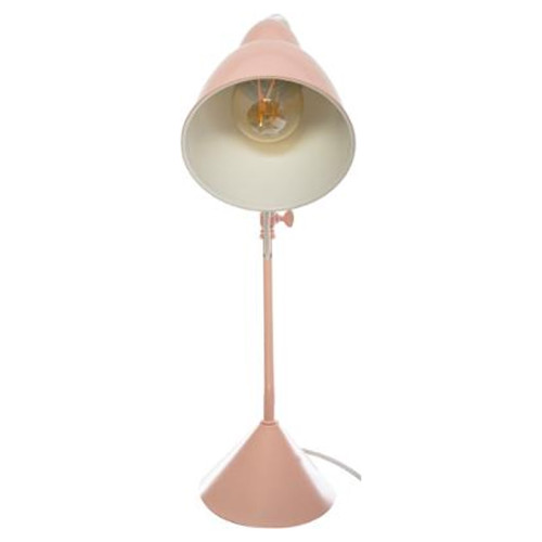 Настолна лампа Aude 24x15x62 розов DIOMMI 199-000089