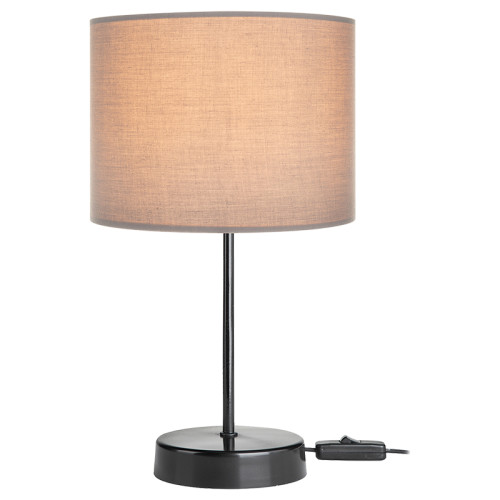 Table lamp PWL-1183 pakoworld Ε27 anthracite-black D22x36.5cm