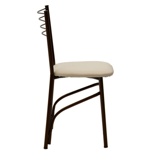 Стол PWF-0642 40х43х80 екрю/черен DIOMMI 243-000042