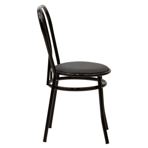 Стол Vienna 40х47х85 черен/черен метал DIOMMI 243-000004