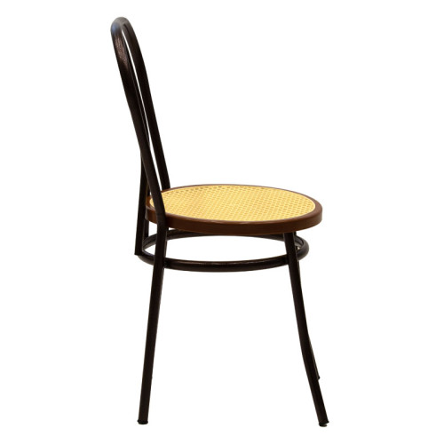 Стол Vienna 40х47х85 бежов/кафяв метал DIOMMI 243-000001