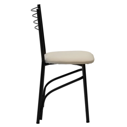 Стол PWF-0642 40х43х80 екрю/черен DIOMMI 243-000042