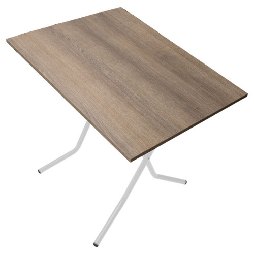 Сгъваема маса Liam 80x60x75 бял DIOMMI 243-000047