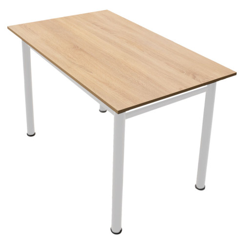 Table Dexter pakoworld oak-leg white 110x70x77cm