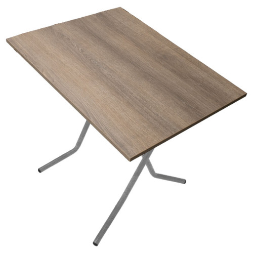 Сгъваема маса Liam 80x60x75 сив DIOMMI 243-000045