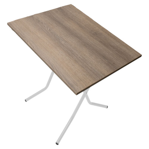 Table Liam pakoworld folding ash-leg brown forged 70x50x75cm