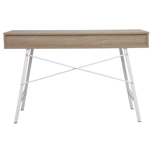Work table Yamin pakoworld natural-white 120x48x76cm Work table Yamin pakoworld natural-white 120x48x76cm