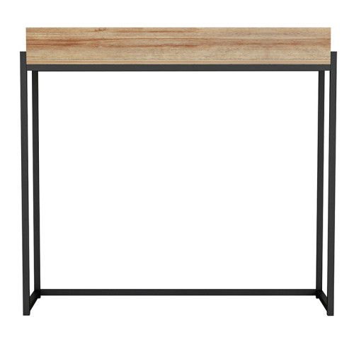 Console Mentez pakoworld in natural-black 100x30x90cm