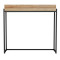 Console Mentez pakoworld in natural-black 100x30x90cm