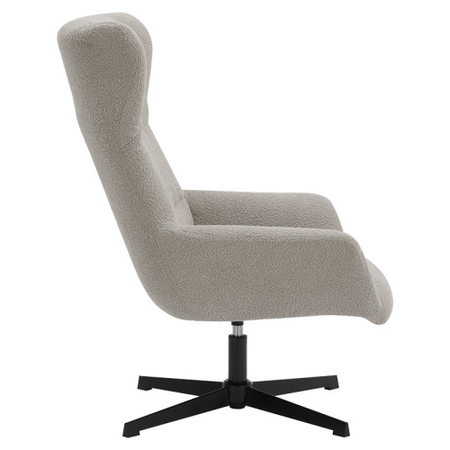 Πολυθρόνα Anesis pakoworld ύφασμα μπουκλέ μπεζ 80x82x103εκ Πολυθρόνα Anesis pakoworld ύφασμα μπουκλέ μπεζ 80x82x103εκ