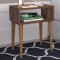 Nightstand Hank pakoworld walnut 45x30x60cm