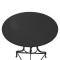 Table Noah pakoworld metallic black D70x72cm