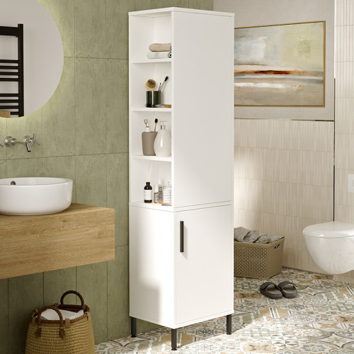 Cabinet-column Perseus pakoworld white 45x35.5x173.6cm