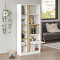 Alive pakoworld bookcase color white-sonoma 75.5x25x160cm