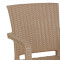 Armchair Halcyon pakoworld PP color cappucino