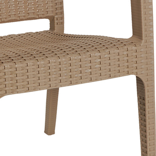 Armchair Halcyon pakoworld PP color cappucino