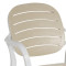 Armchair Gentle pakoworld PP color white-capuccino