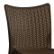 Chair Confident pakoworld PP color dark brown