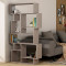 Karmato pakoworld mocha bookcase 96x25.5x168.5cm