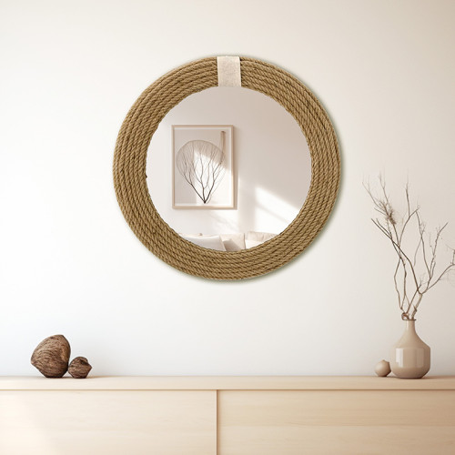 Mirror Rope pakoworld natural 60x2x60cm