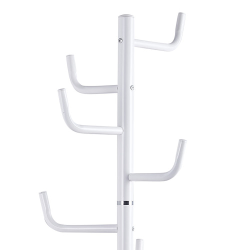 Coat Stand Lorenda pakoworld metal white D37x175cm