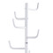 Coat Stand Lorenda pakoworld metal white D37x175cm