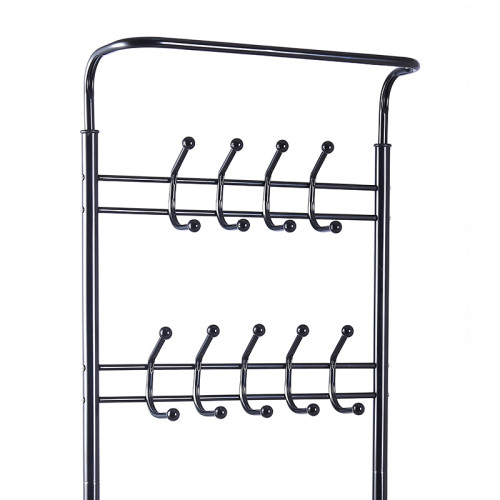 Entrance unit Federica pakoworld metal black 65x28x187cm