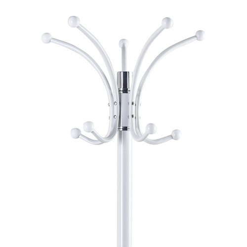 Coat Stand Nicolo pakoworld metal white D37x175cm