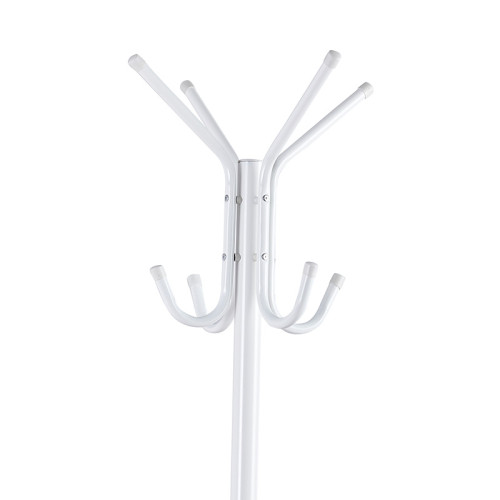 Coat Stand Piero pakoworld metal white D44x181cm