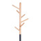 Coat Stand Marianna pakoworld metal black-natural D37x169cm