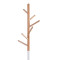 Coat Stand Marianna pakoworld metal white-natural D37x169cm